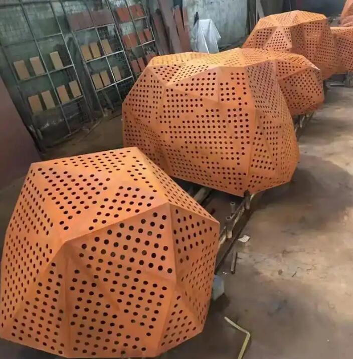 金东耐候钢造型